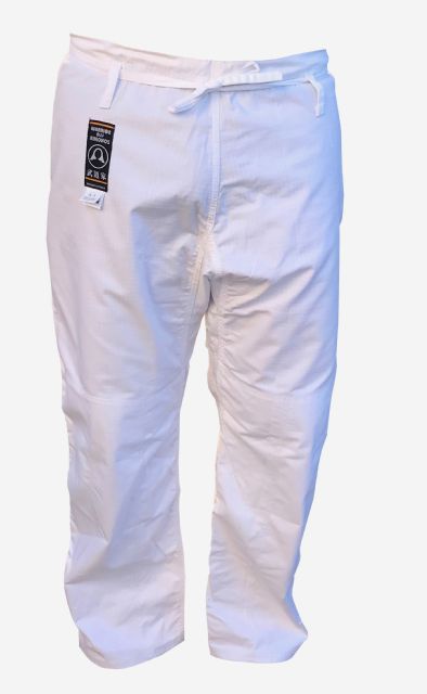 White Ripstop BJJ Pants