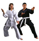 100% Cotton Silver Label Black Karate