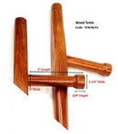 Tonfa Wooden 14"