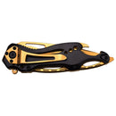 MTech USA 8″ Gold/Blk Drop Point Folding Knife