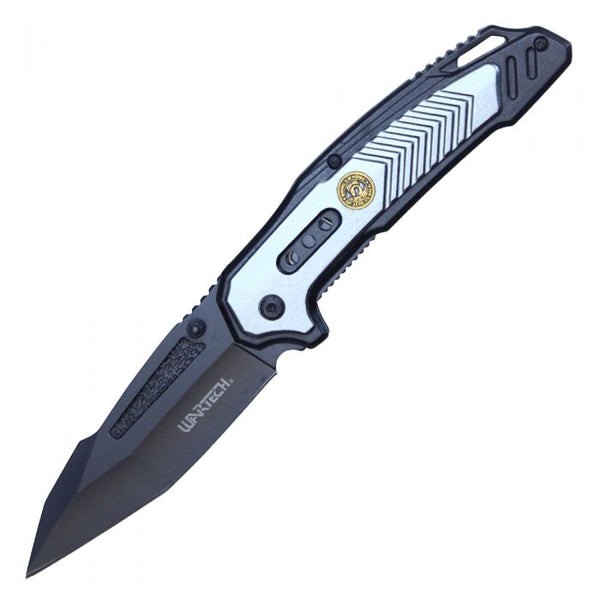 Wartech POW MIA Emblem Manual Folding Knife 8″
