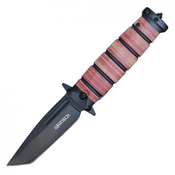 Wartech 8 1/2" Military Style Tactical Tanto Combat Folding Knife