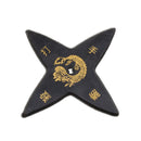 Rubber Ninja Stars 4" - Set of Three