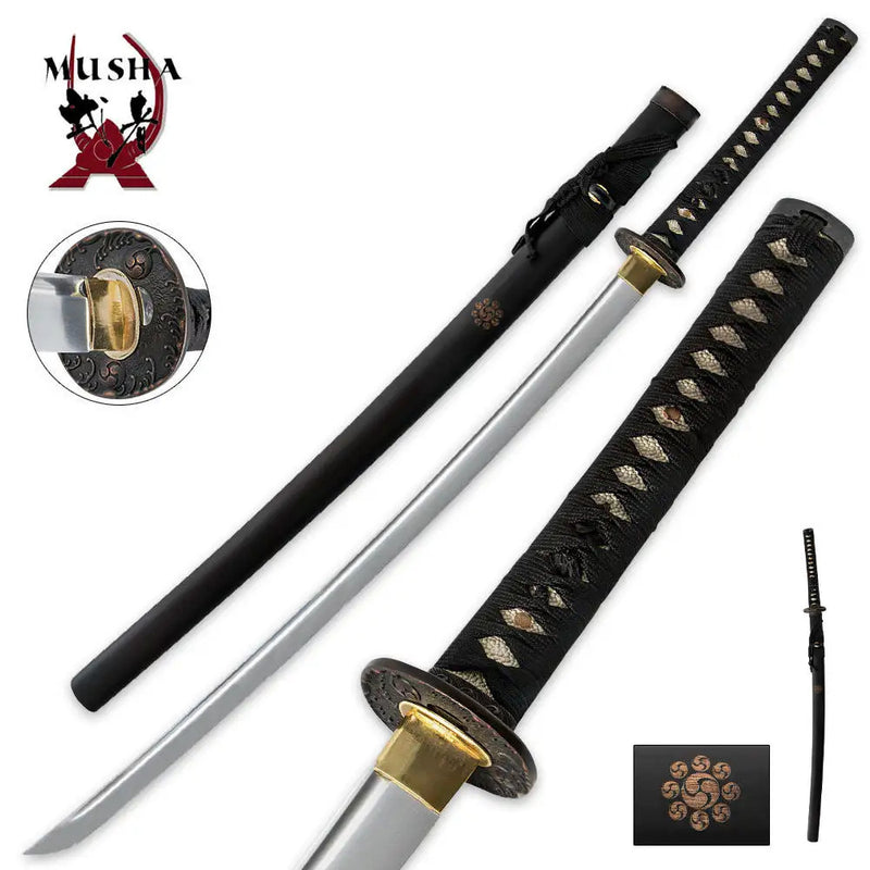 Musha 41″ Hand Forged Hijikata Toshizo Raging Waters Samurai Sword