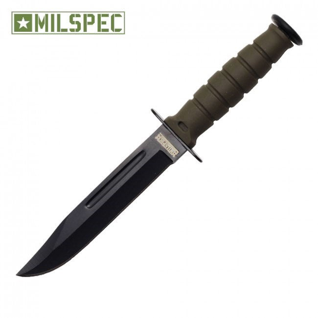 Milspec USA 6″ Drop Point Fixed Blade Knife